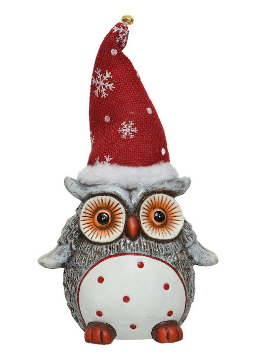 Kaemingk Katoikonhome Weihnachts-Keramik-Eulenf...