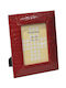 Sinialo Plastic Photo Frame with Red Frame