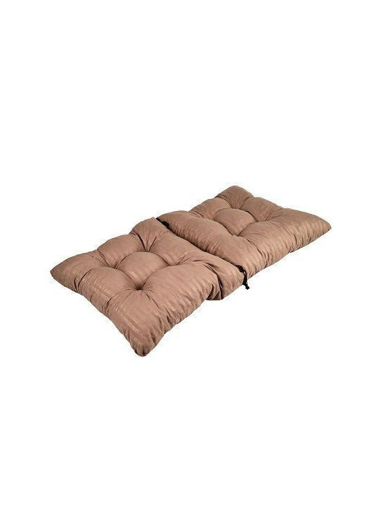 Sidirela Garden Chair Cushion with Bamboo Backr...