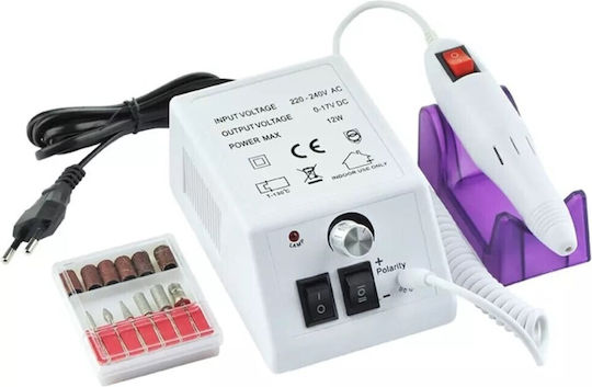 Sina Μercedes 2000 Nail Drill Power 10W White with 15000 Rotations per Minute