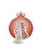 Slevori Red Pomegranate Charm 11.0x13.2cm Slevori G9004.5c Slevori