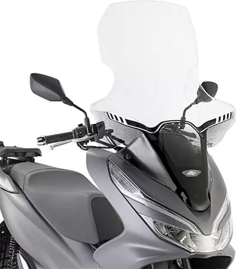 Kappa Moto Motorcycle Windshield & Windscreen Transparent Visor for Honda PCX 125 1163DTK