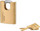 Thirard Bronze Padlock Κρυμμένου Λαιμού with Key 60mm 1pcs