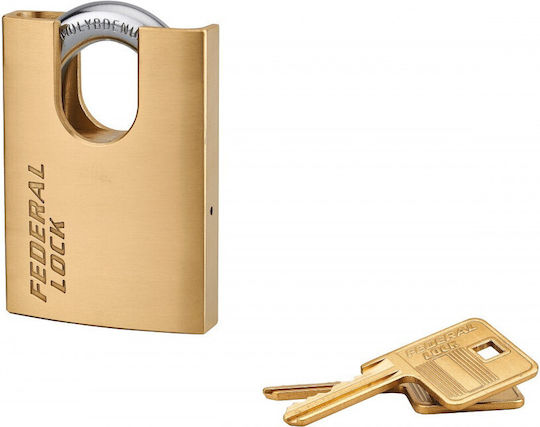 Thirard Bronze Padlock Κρυμμένου Λαιμού with Key 60mm 1pcs