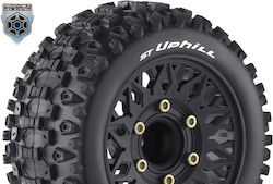 Louise Rc St-uphill 1-10 Stadium Truck Tire Set Mounted Sport Black Wheels Removable Hex 12 Narrow 12 Wide 14 17mm L-t3211sx Louise Rc St-uphill 1-10 Stadium Truck Tire Set Mounted Sport Black Wheels Removable Hex 12 Narrow 12 Wide 14 17mm L-t3211sx