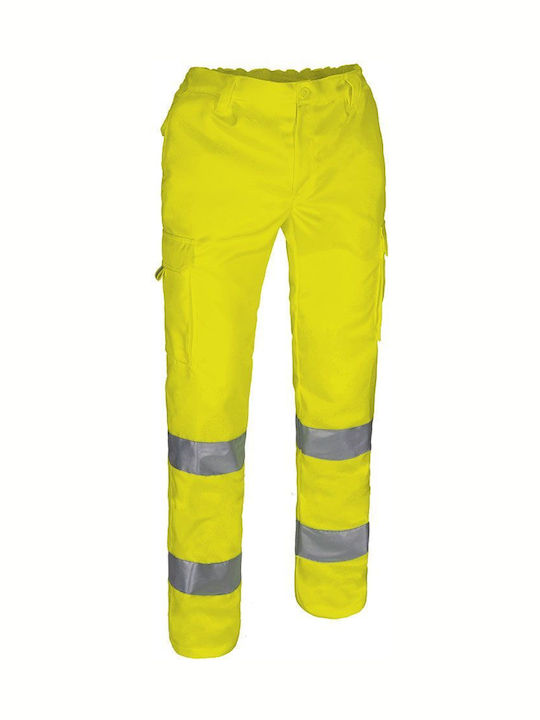 Valento Lenstad Work Trousers Yellow