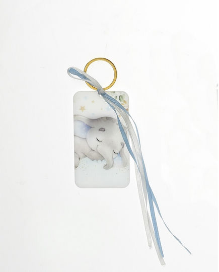 Taufgeschenke mit Schlüsselanhänger Elefant aus Plexiglas 24Stücke