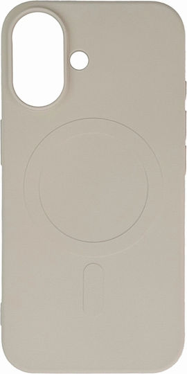 Hurtel Umschlag Rückseite Silikon Beige (Galaxy S25 Edge)