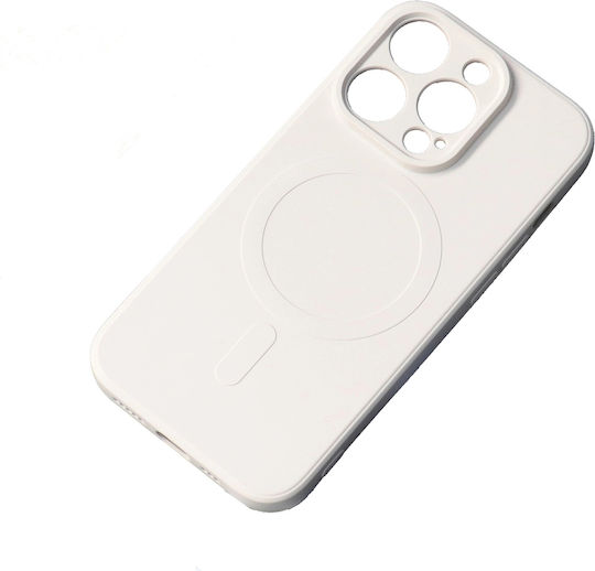 Hurtel Back Cover Silicone Beige (Galaxy S25 Edge)