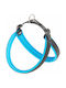 Ferplast Dog Harness Agila Fluo 7 A=b 63÷71cm 25mm Light Blue Ergonomic Adjustable Dog Belt Soft Padding