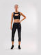 Women's Capri Legging High Waisted Black