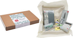 Σετ Οργάνωσης Γραφείου Deli Office Kit Essentials 12τεμ Green 231.095074