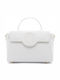 Women's Handbag Crocodile White