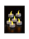 MSA Decorative Lamp Tealight White 6pcs