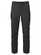 Mountain Equipment Men's Hiking Long Trousers Black