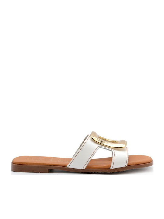 Oh My Sandals Leather Women's Flat Sandals Anat...
