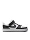 Court Borough Kids Sneakers with Scratch White
