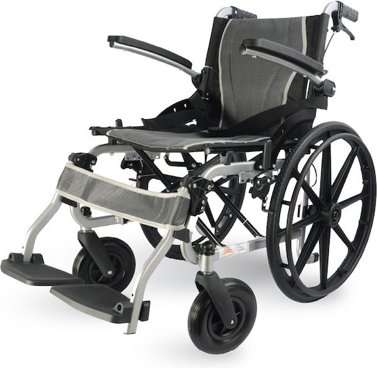 Medical Brace Wheelchair 22" Folding Light Type 41cm MB.W1001 Gray
