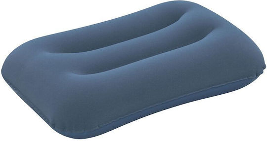Inflatable Pillow Bestway Flocked Air Camp Pillow 42x26x10cm Blue Blue Bes-67121-bβ_1