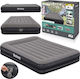 Bestway Inflatable King Size Air Mattress with Integrated Electric Pump 152x203x36cm