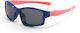 Techsuit Athletic Kids Sunglasses with Polarized Blue Lens for 3-8 Years