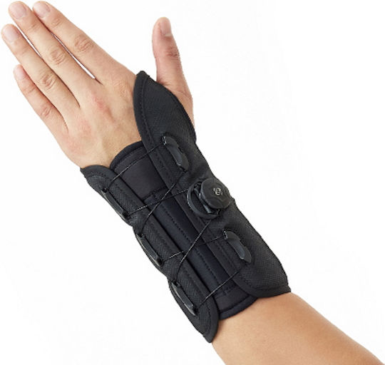 Medical Brace Unterarm Schiene 20cm Rechte Seite in Schwarz Farbe DR-W081-R