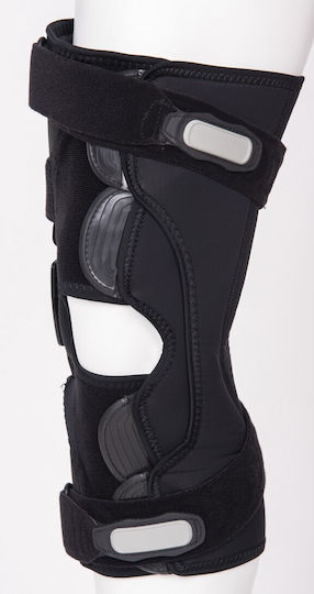 Medical Brace MB.4080 Easy Wrap Patellofemoral Splint Left Side Black
