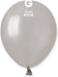 Ασημί Λάτεξ Μπαλόνι 5"/13cm