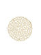 Kaemingk Platzdeckchen Rund Beige 38cm 1Stück