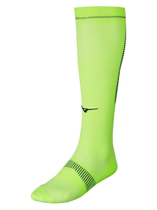 Mizuno Compression Șosete Sportive Verzi 1 pereche