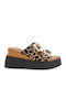 Platforme Dama Leopard Pony