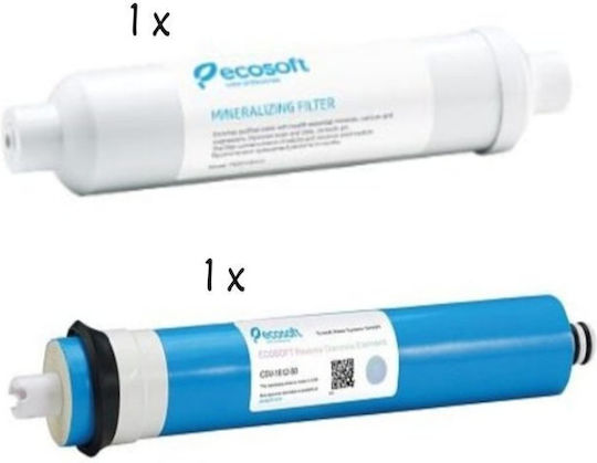 Ecosoft Water Filter Replacement Set Membranών, Trace Elements