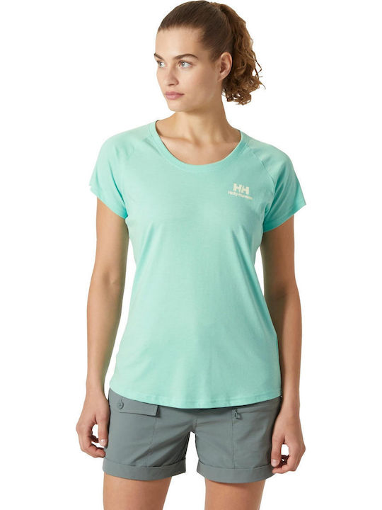 Nord Graphic Drop Women's Athletic T-shirt Lagoon