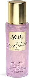 Aqc Glow Touch Shimmer Body Mist Purple Σπρέι Σώματος Shimmer Φρουτώδες Λουλουδένιο 88ml Aqc Glow Touch Shimmer Body Mist Purple Σπρέι Σώματος Shimmer Φρουτώδες Λουλουδένιο 88ml