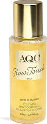 Aqc Glow Touch Shimmer Spray de Corp cu Sclipici Auriu Spray de Corp Dulce Tropical 88ml Aqc Glow Touch Shimmer Spray de Corp cu Sclipici Auriu Spray de Corp Dulce Tropical 88ml