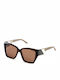 Solano Damen Sonnenbrille mit Schwarz Gestell SS90198C