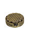 Galifas Round Coaster Metallic with Stand 6pcs