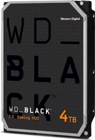 Western Digital Black 4TB HDD Hard Drive 3.5" SATA III 7200rpm with 256MB Cache for Desktop WD4006FZBX