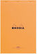 Rhodia Bloc Notes 80 Foi Cu dungi Galben