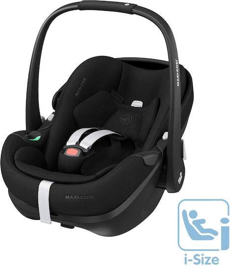 Maxi-Cosi Pebble 360 Pro2 Детско Столче за Кола i-Размер с Isofix Основно черно