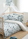 Vesta Home Cosmic Standard Inside Light Blue Crib Bumper 40x195cm