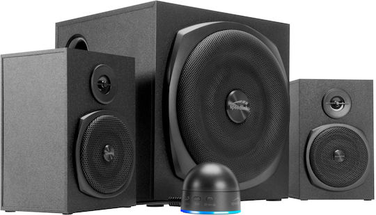 SpeedLink GRAVITY LT 2.1 Difuzoare de Calculator 2.1 cu Putere 40W în Negru Culoare