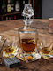 Mikamax Crystal Decanter with Stopper & Glasses 850ml 3pcs