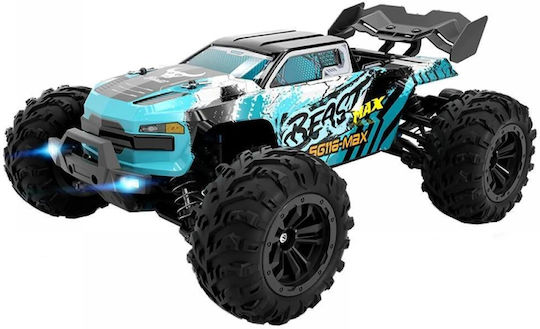 Mașină cu telecomandă Zll Sg116 Max 4WD 1:16 Motor fără perii 2.4g Viteză maximă 80km/h Baterie 7.4v 1500 mAh 15c Timp de funcționare 40min