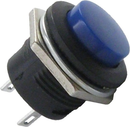 Push Schalter Druckknopf Τύπου R13-507 Blau 1Stück