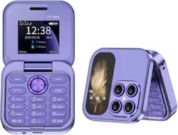 i17 Pro Dual-SIM Handy mit Tasten Lila