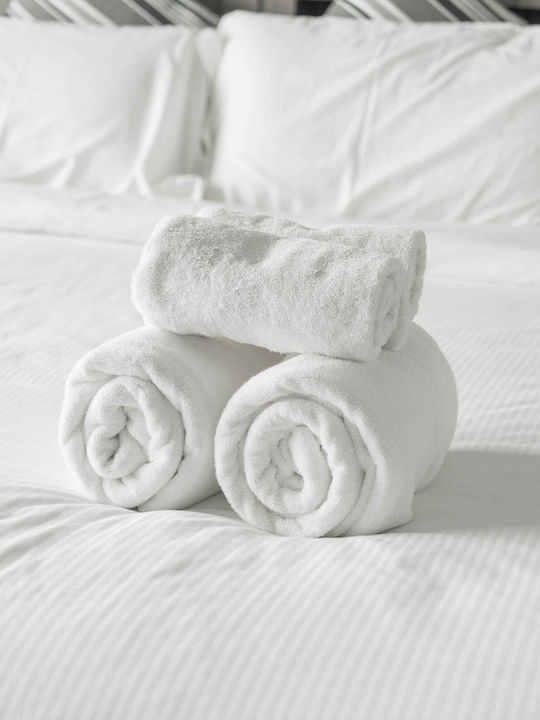 Madi Facecloth 50x90cm White Weight 550gr/m²