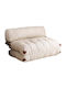 Vielseitiger Sitzsäcke & Poufs Kanape Cream 120x75x79cm