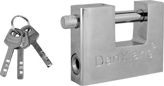 Dan Xiang Steel Padlock Monoblock with Key 70mm 1pcs