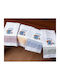 Silk Fashion Rhodes Tea Towel in White Color 45x65cm 12pcs